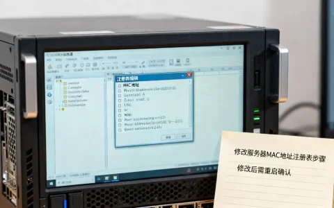 如何修改服务器MAC地址注册表？，修改后需要重启吗？