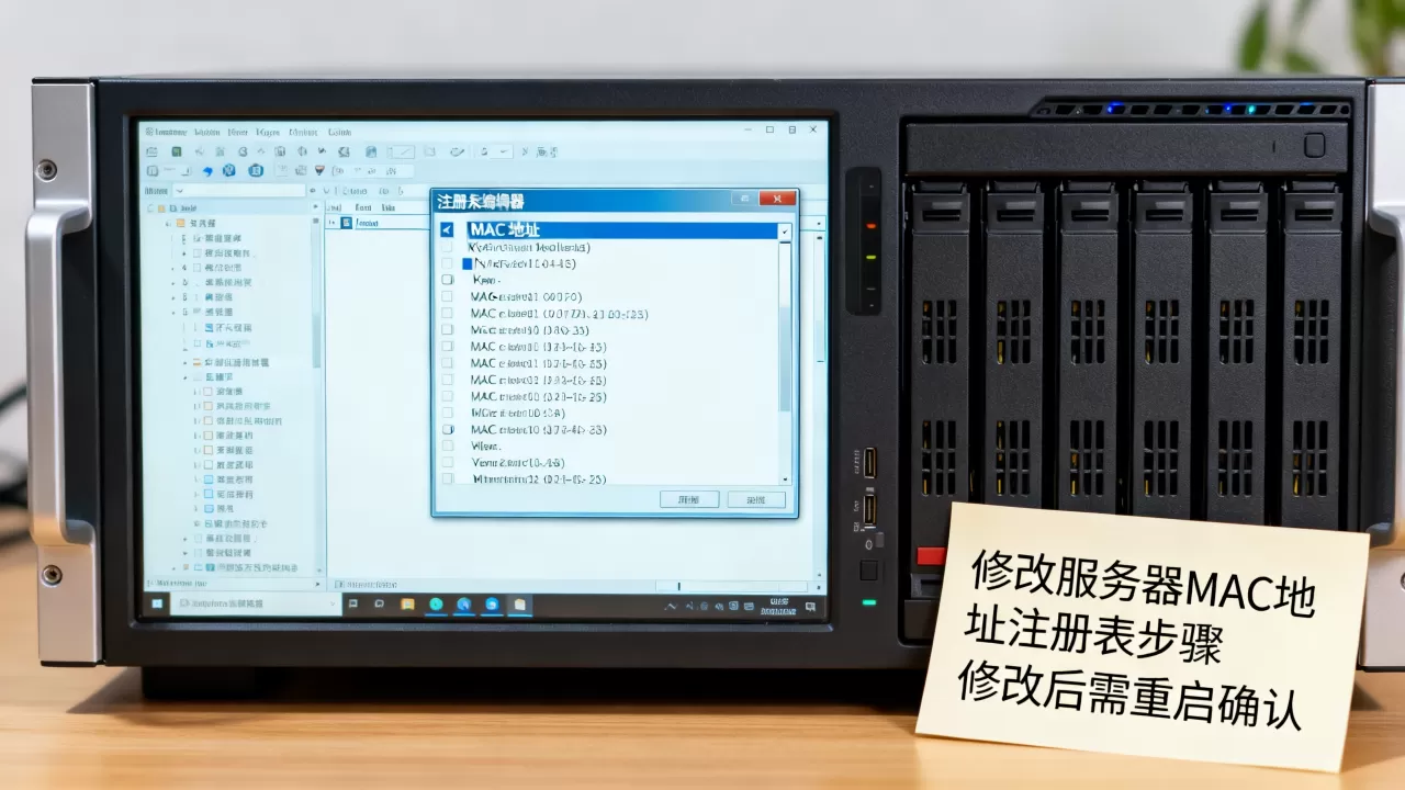 如何修改服务器MAC地址注册表?,修改后需要重启吗? 如何修改服务器MAC地址注册表?,修改后需要重启吗?