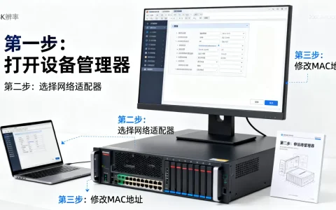如何修改服务器MAC地址，用什么软件