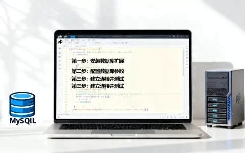 php怎么和数据库建立连接？，php连接数据库的步骤是什么？