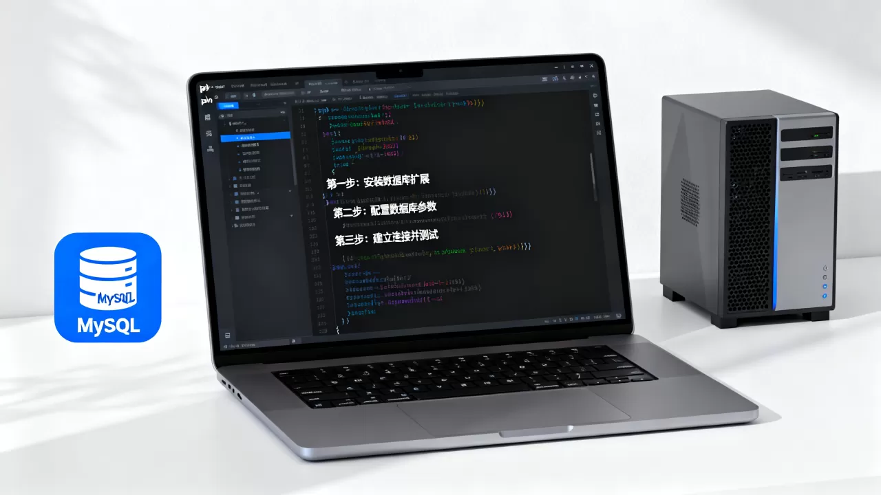 php怎么和数据库建立连接？，php连接数据库的步骤是什么？