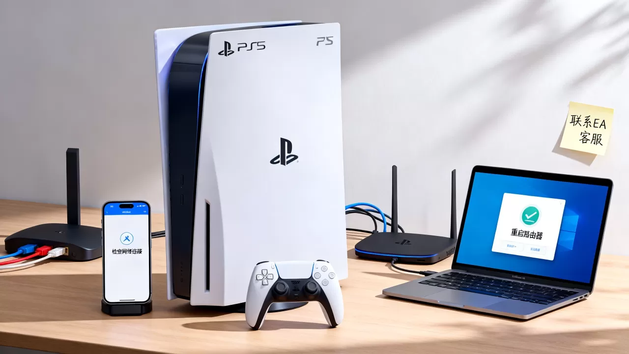 PS5 EA服务器目前不可用怎么办,怎么解决? PS5 EA服务器目前不可用怎么办,怎么解决?