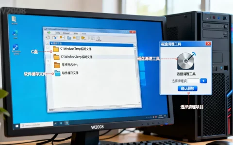 W2008服务器C盘哪些文件可以删除，如何清理C盘空间？