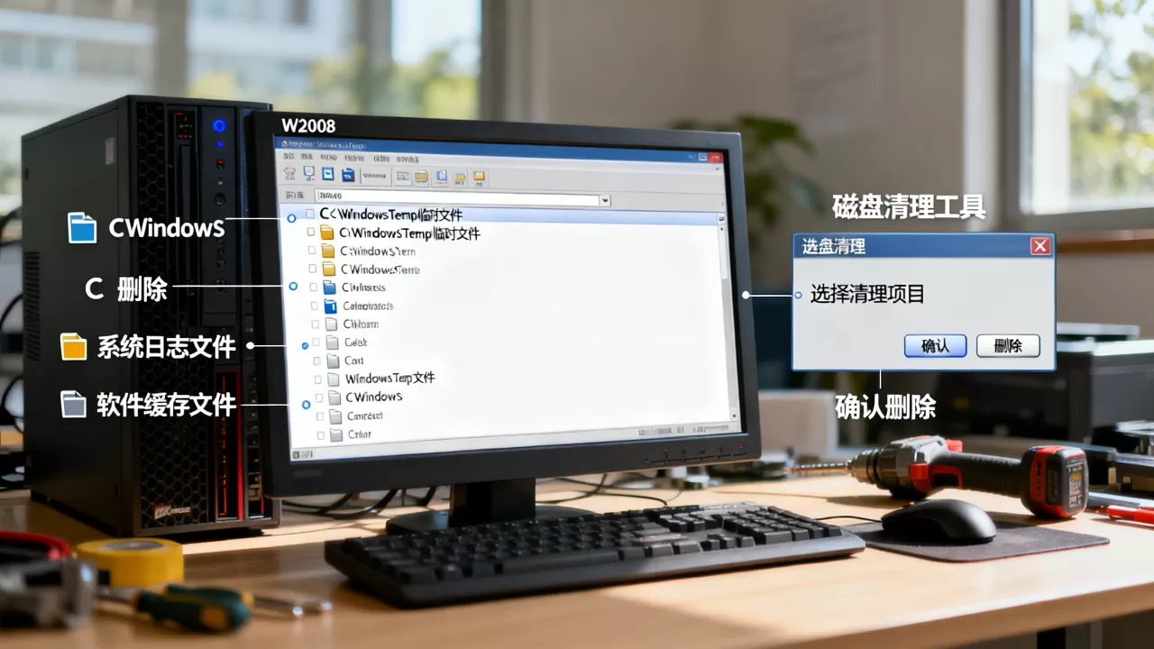 W2008服务器C盘哪些文件可以删除,如何清理C盘空间? W2008服务器C盘哪些文件可以删除,如何清理C盘空间?