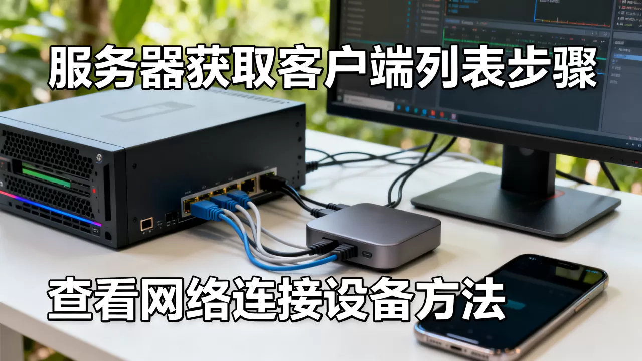 服务器怎么获取客户端列表，如何查看网络连接的设备？