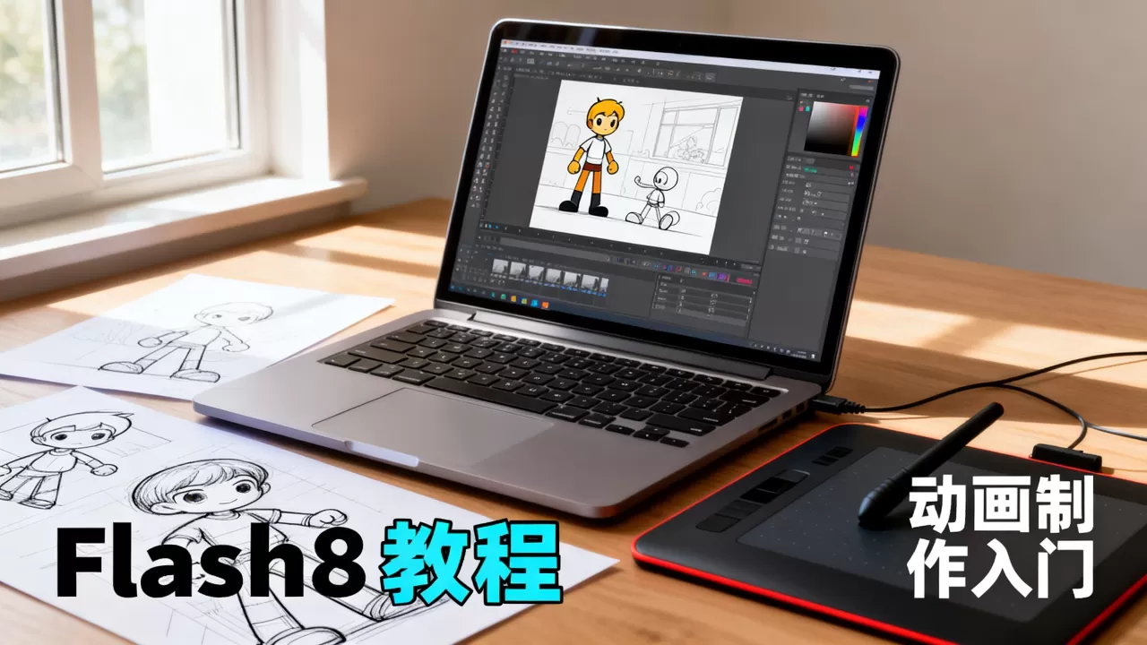 Flash8教程哪里看最详细,Flash8动画制作怎么入门? Flash8教程哪里看最详细,Flash8动画制作怎么入门?