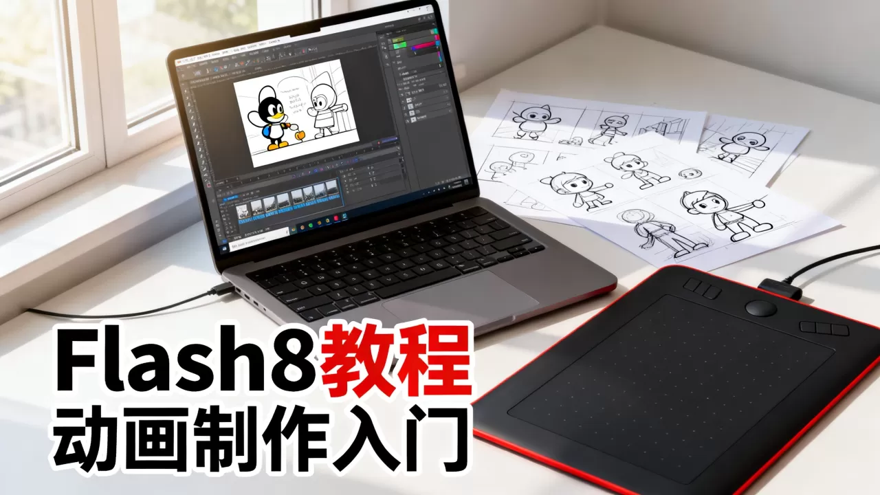 Flash8教程哪里看最详细,Flash8动画制作怎么入门? Flash8教程哪里看最详细,Flash8动画制作怎么入门?