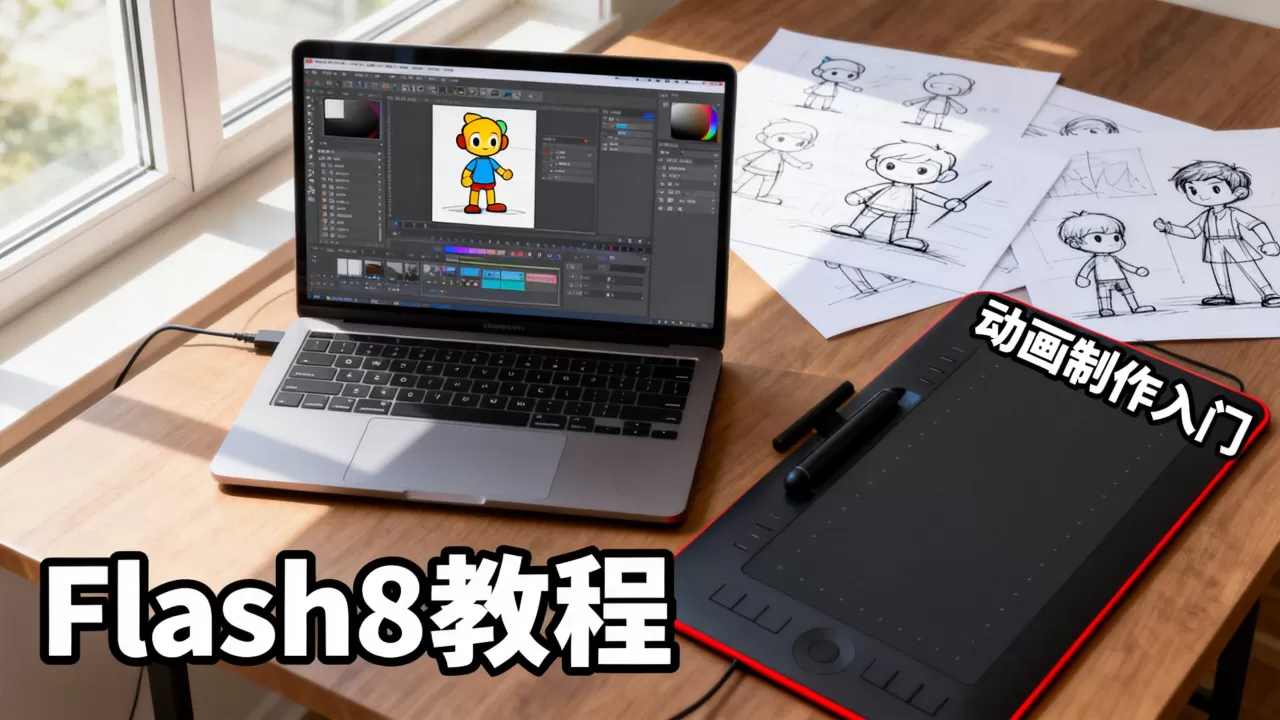 Flash8教程哪里看最详细,Flash8动画制作怎么入门? Flash8教程哪里看最详细,Flash8动画制作怎么入门?