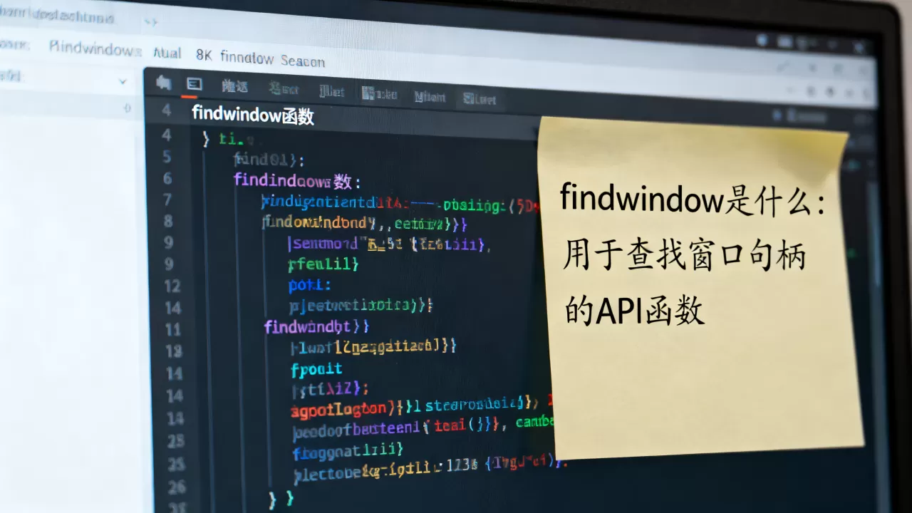 findwindow函数怎么用?,findwindow是什么 findwindow函数怎么用?,findwindow是什么