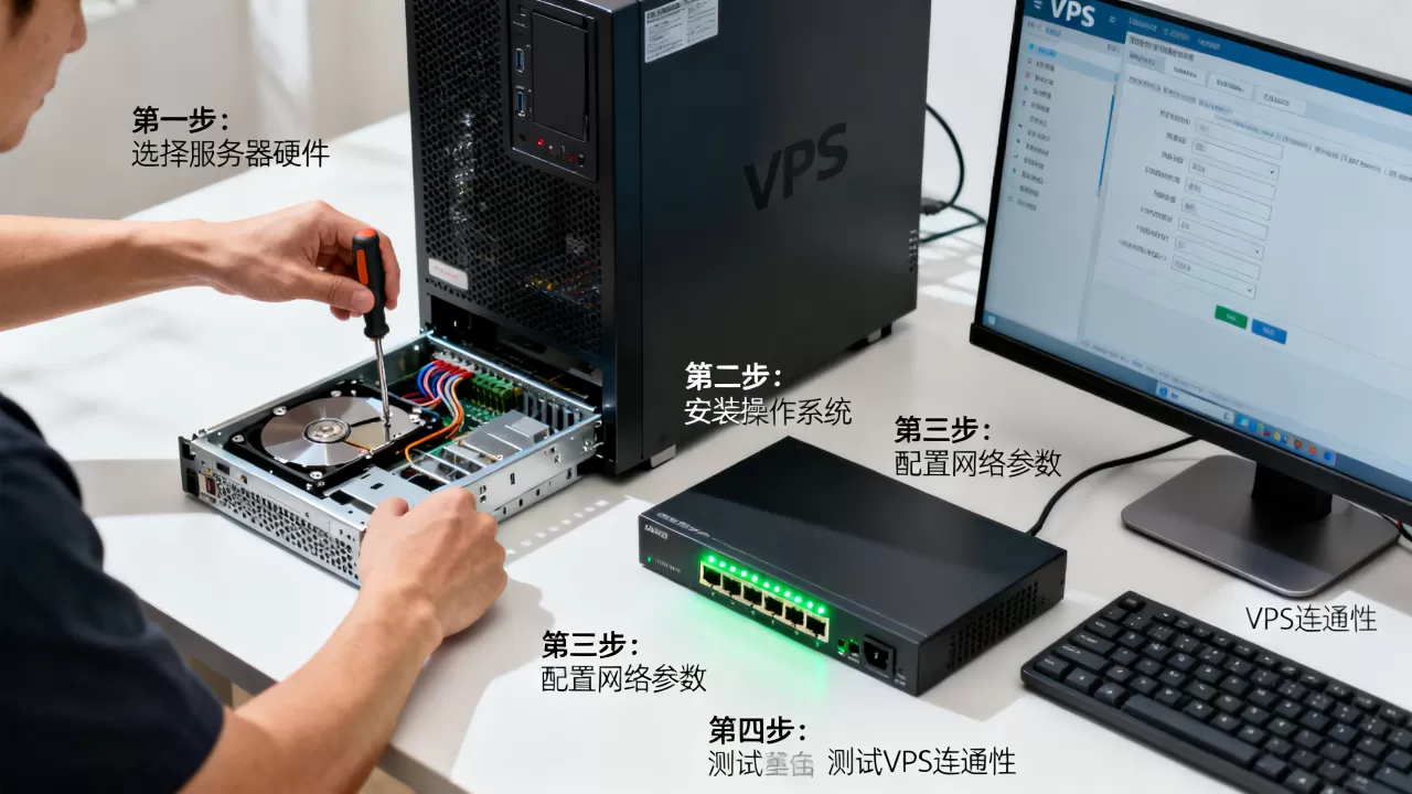 服务器从零开始怎么做VPS,具体操作步骤有哪些? 服务器从零开始怎么做VPS,具体操作步骤有哪些?