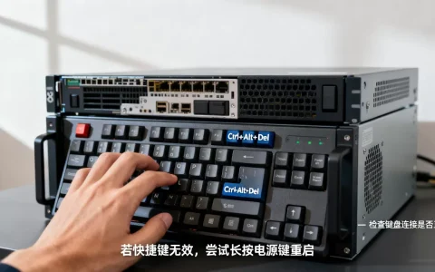 服务器Ctrl+Alt+Del没反应怎么办，快捷键是什么？