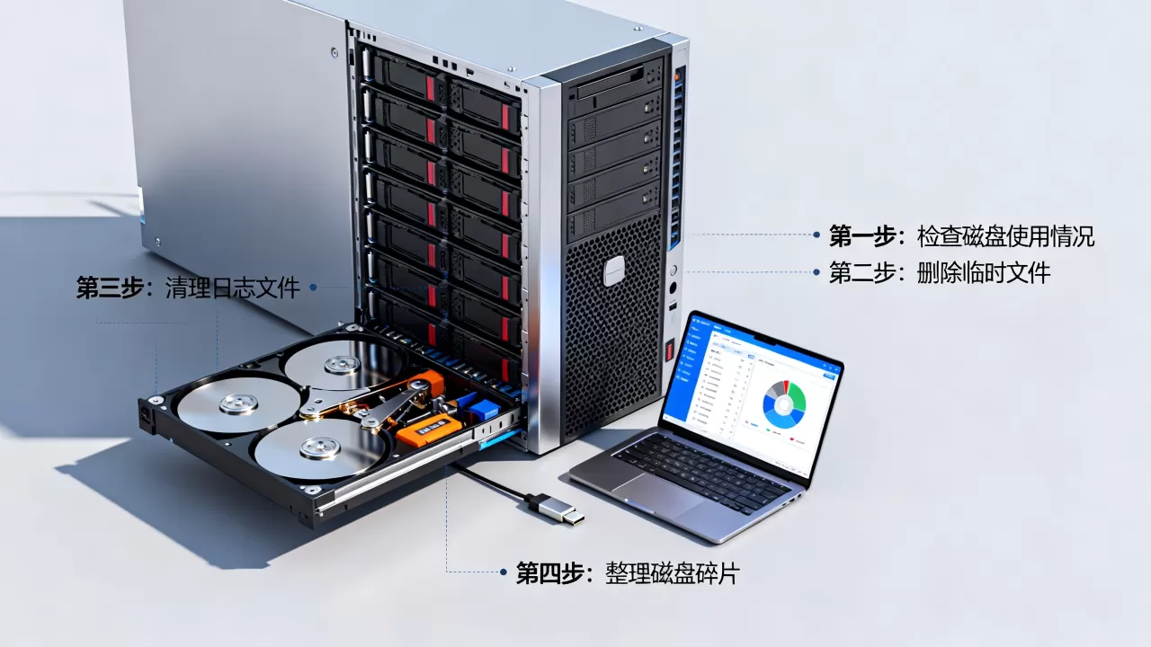 服务器磁盘如何清理最有效,有哪些方法和步骤? 服务器磁盘如何清理最有效,有哪些方法和步骤?