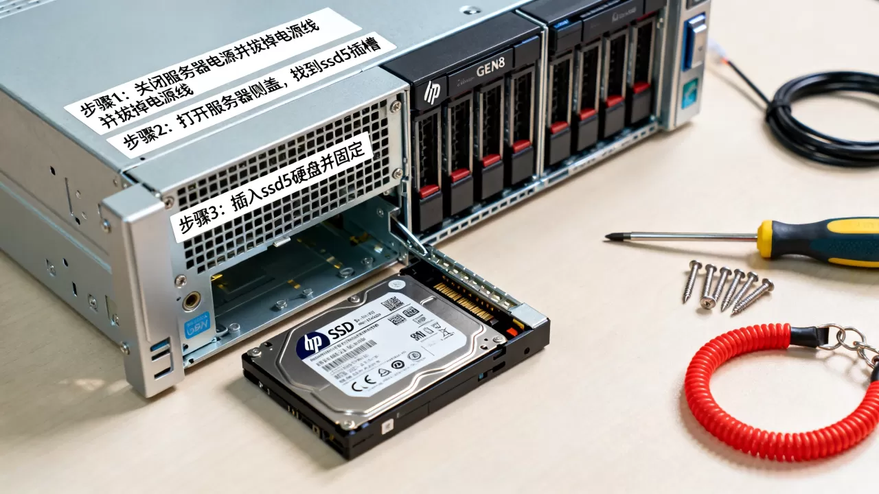 hp gen8服务器怎么改ssd5做启动盘?,有什么步骤? hp gen8服务器怎么改ssd5做启动盘?,有什么步骤?