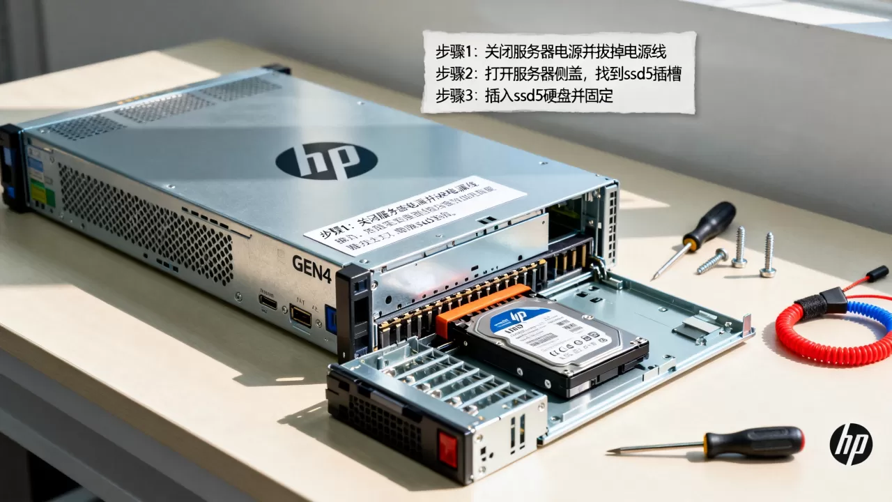 hp gen8服务器怎么改ssd5做启动盘?,有什么步骤? hp gen8服务器怎么改ssd5做启动盘?,有什么步骤?