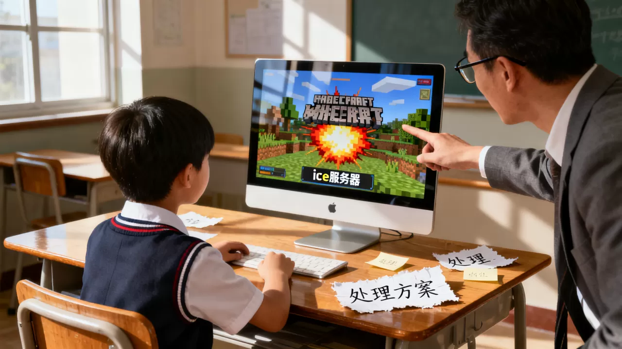 把我的世界ice服务器炸了的小学生怎么样了,怎么处理? 把我的世界ice服务器炸了的小学生怎么样了,怎么处理?