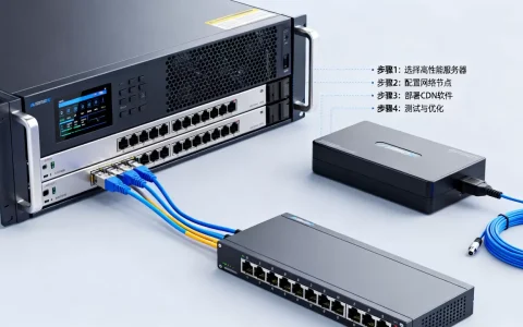 如何用服务器构建CDN？，具体步骤有哪些？