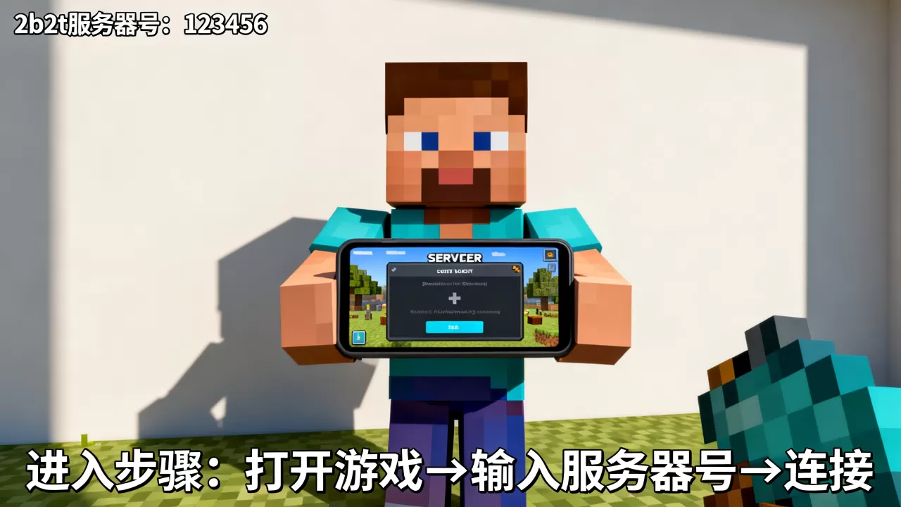 我的世界手游版2b2t服务器号到底是多少?,怎么进? 我的世界手游版2b2t服务器号到底是多少?,怎么进?