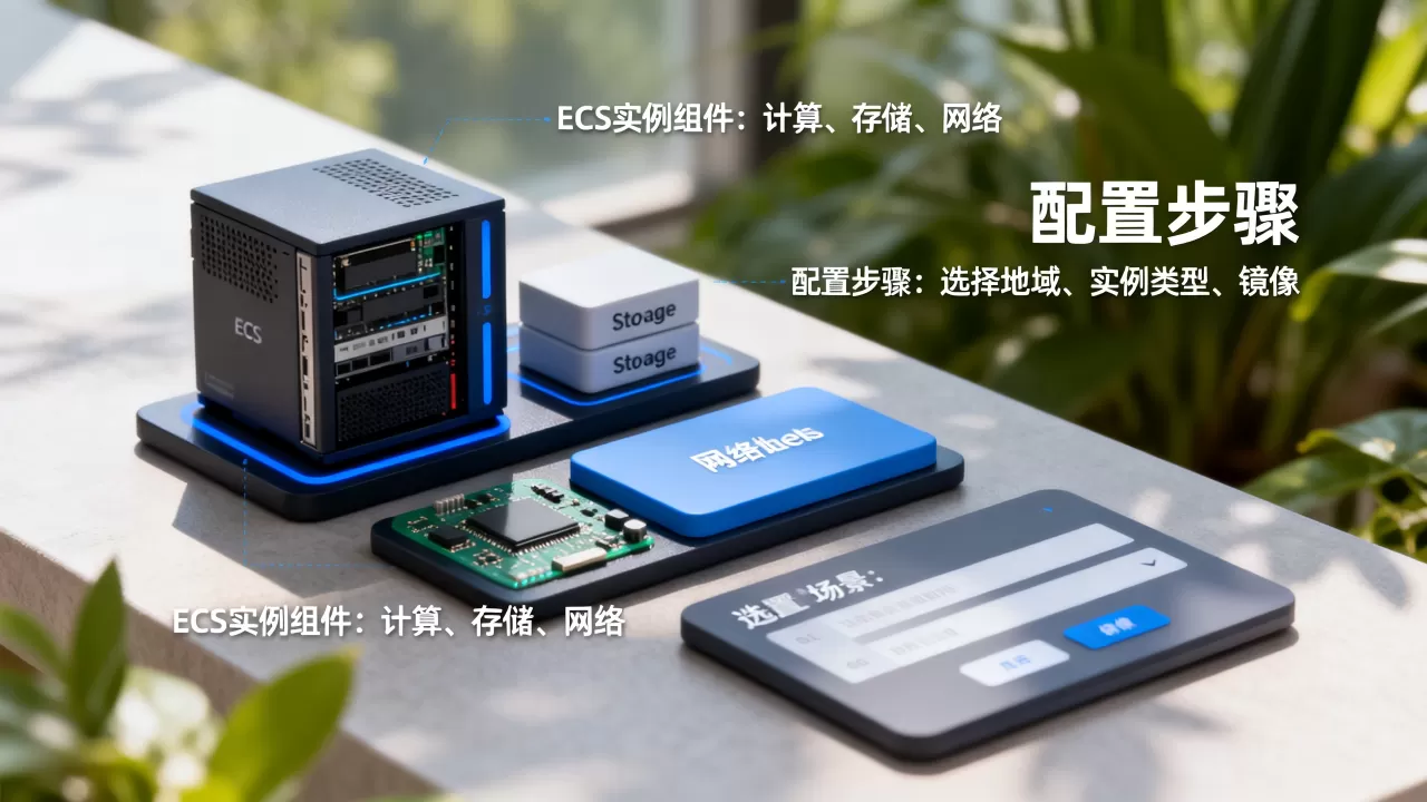 创建简米云的云服务器ECS实例有哪些组件,如何配置? 创建简米云的云服务器ECS实例有哪些组件,如何配置?