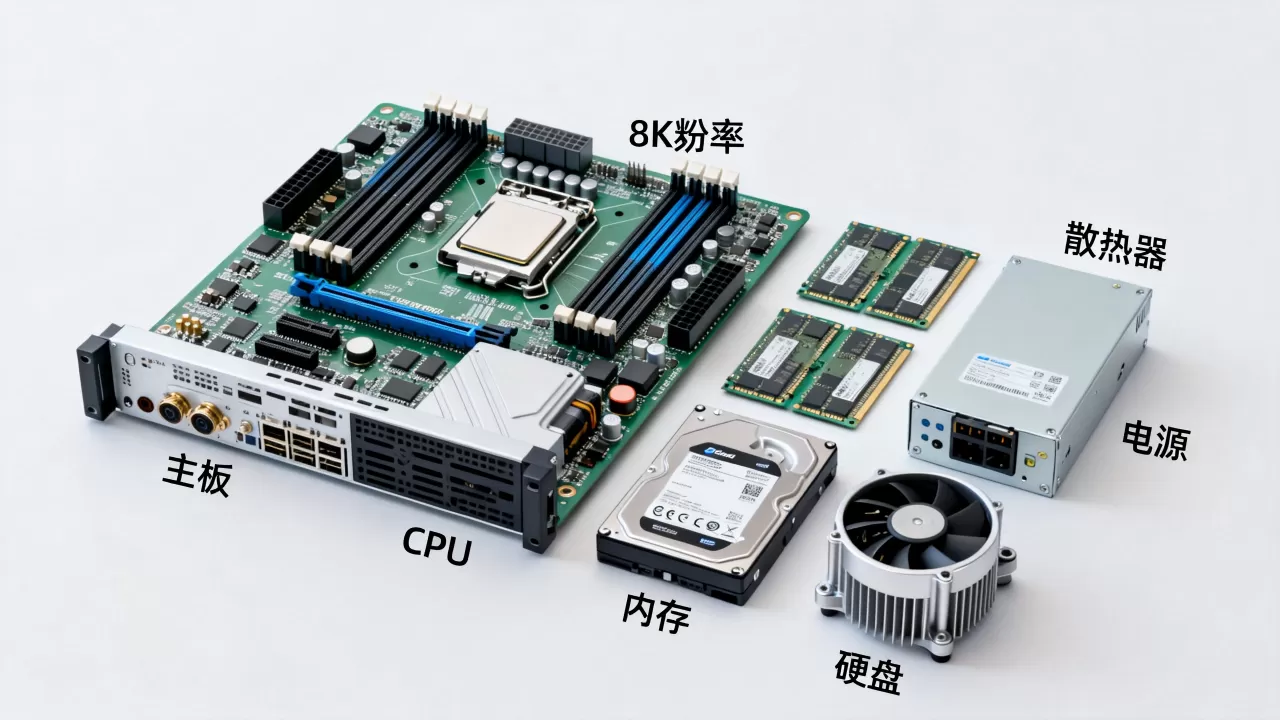 x86服务器系统的硬件构成是什么？，有哪些？