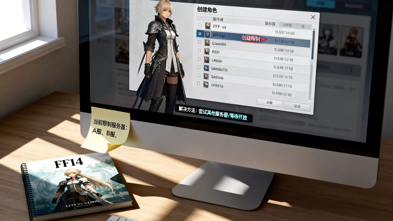 ff14创建角色哪些服务器进行了限制?,怎么办 ff14创建角色哪些服务器进行了限制?,怎么办