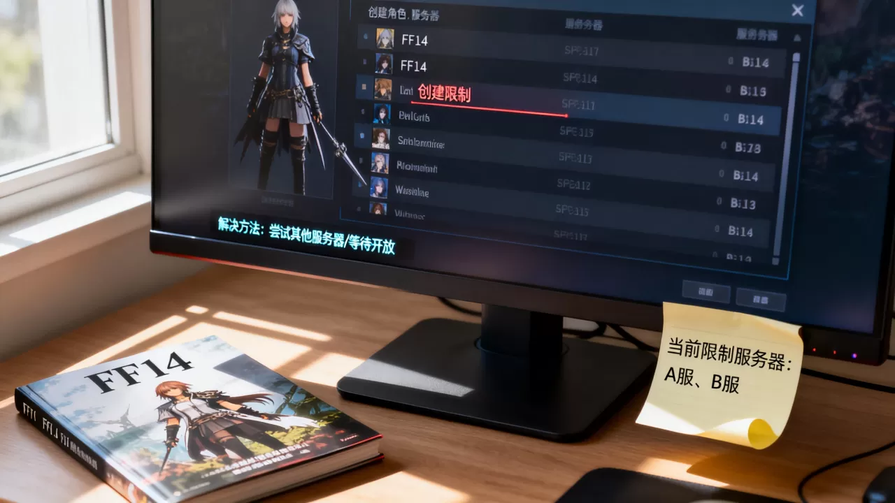 ff14创建角色哪些服务器进行了限制?,怎么办 ff14创建角色哪些服务器进行了限制?,怎么办