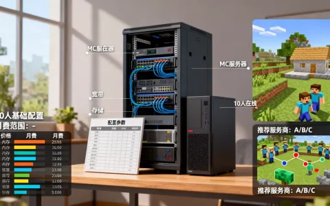 mc10人服务器一个月到底多少钱，怎么选最划算？