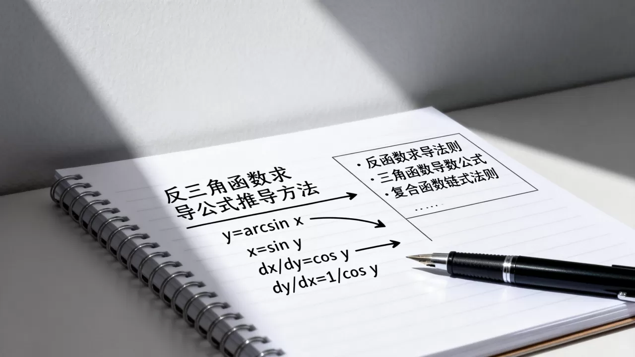 反三角函数求导公式的推导方法有哪些,怎么快速记忆? 反三角函数求导公式的推导方法有哪些,怎么快速记忆?
