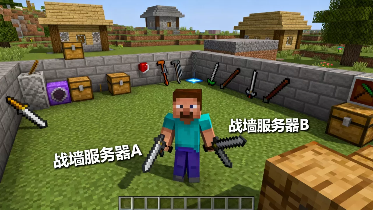 我的世界pe0.13有哪些战墙服务器,哪个服务器好? 我的世界pe0.13有哪些战墙服务器,哪个服务器好?