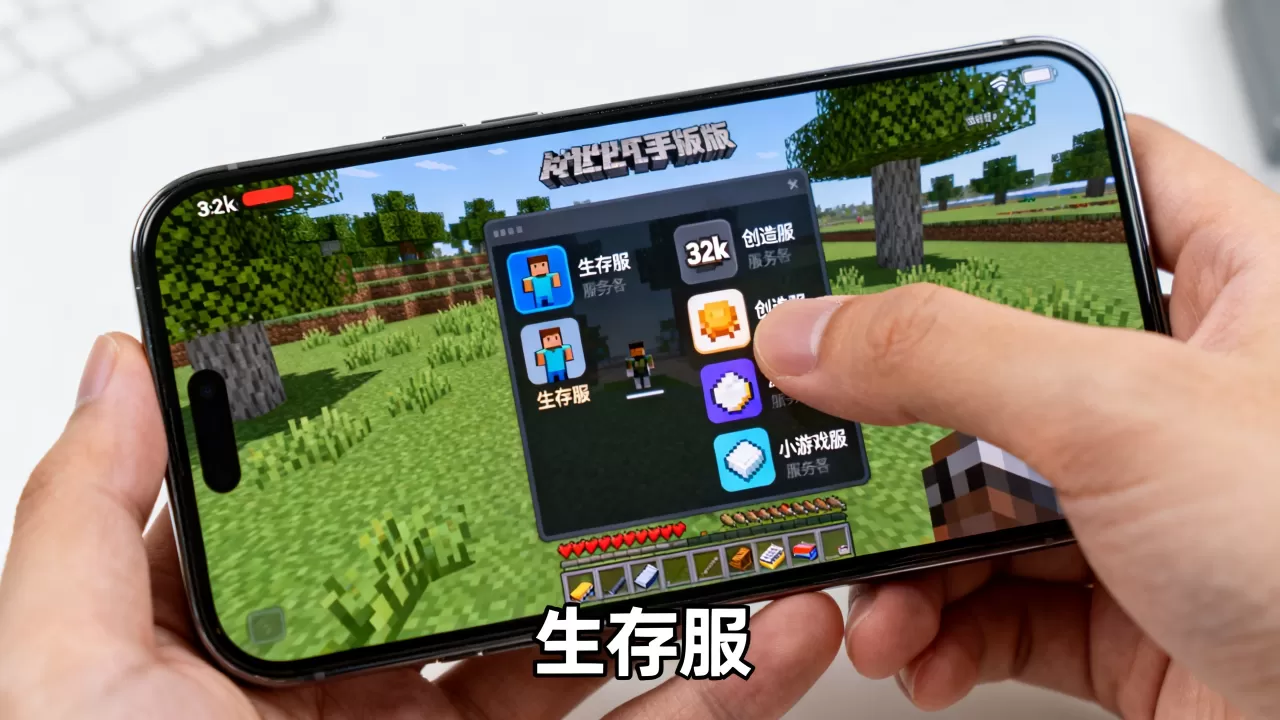 我的世界手机版32k服务器都有哪些,怎么进? 我的世界手机版32k服务器都有哪些,怎么进?