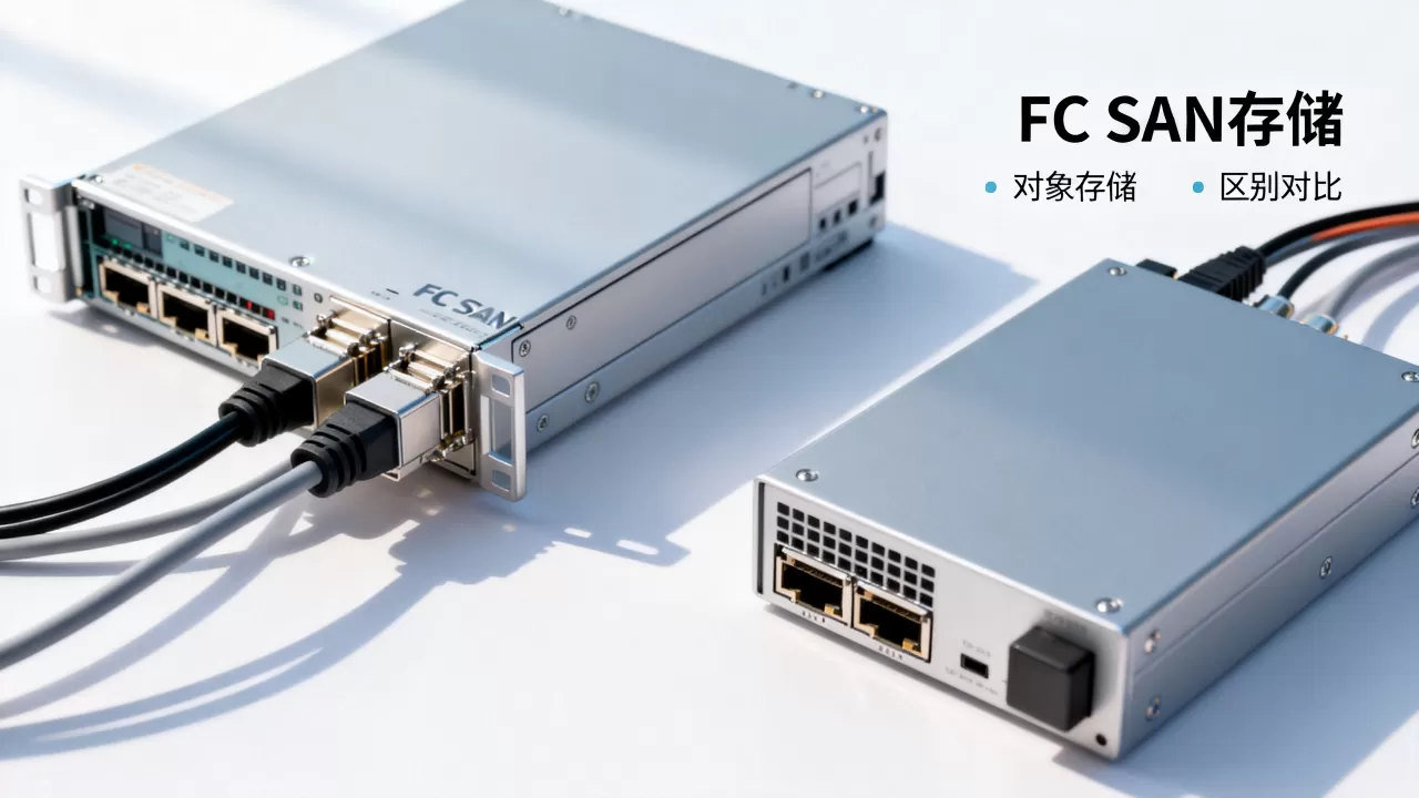 FC SAN存储是对象存储吗,有什么区别 FC SAN存储是对象存储吗,有什么区别