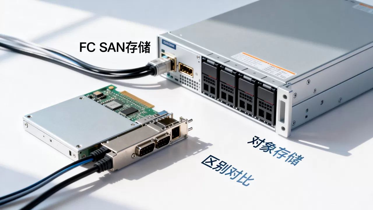 FC SAN存储是对象存储吗,有什么区别 FC SAN存储是对象存储吗,有什么区别