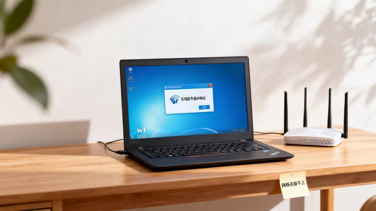 win7笔记本无线服务器未响应怎么办,无线网络连接不上是什么原因? win7笔记本无线服务器未响应怎么办,无线网络连接不上是什么原因?