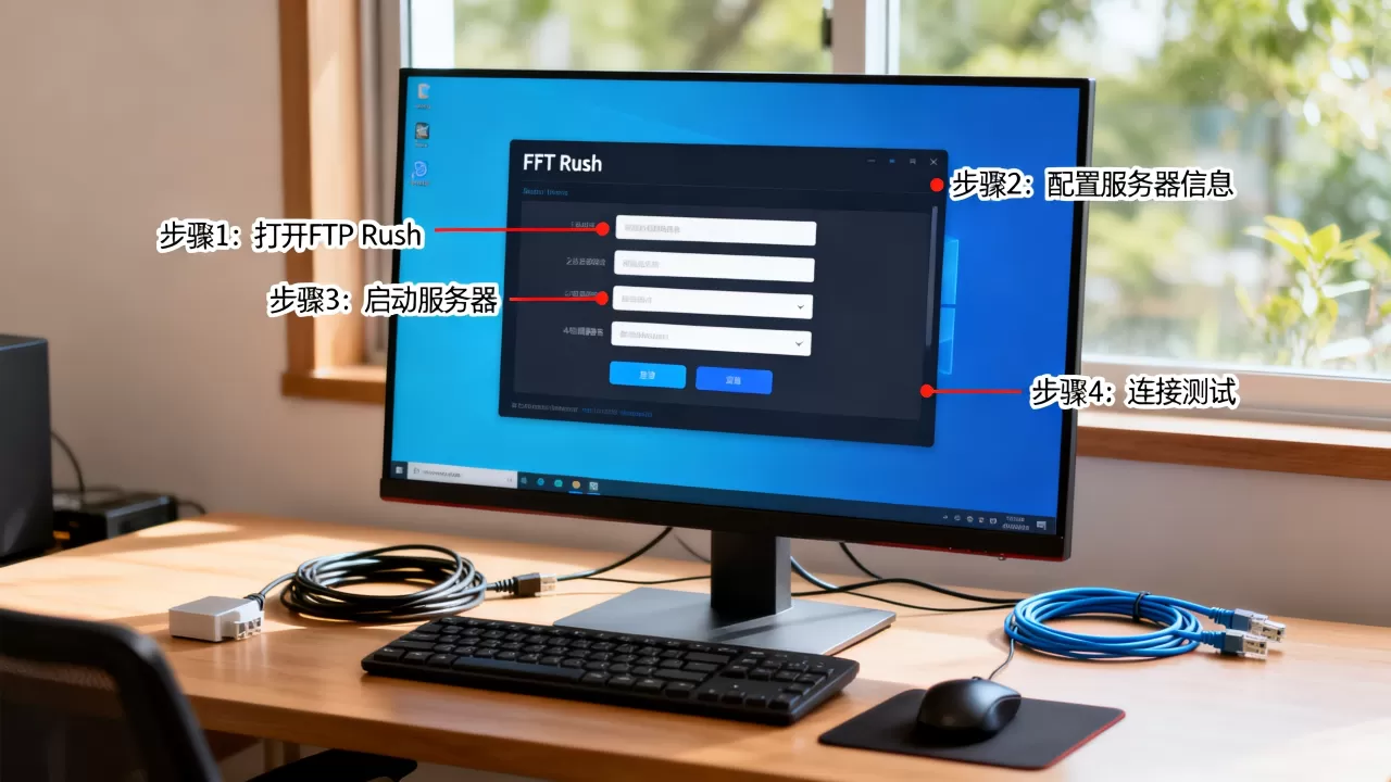FTP Rush如何创建服务器?,怎么使用? FTP Rush如何创建服务器?,怎么使用?