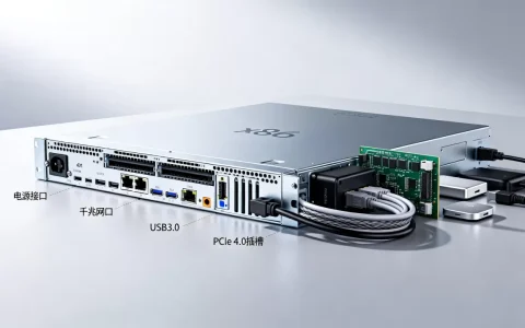 一台x86服务器需要插哪些接口，如何配置？