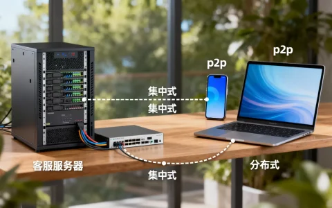 你知道客服服务器方式与p2p有哪些例子吗？有什么区别？