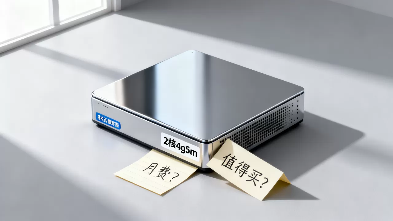 2核4g5m的简米云服务器一个月多少钱，值得买吗？