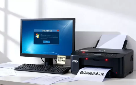 win7打印机rpc服务器不可用是什么原因，怎么解决？