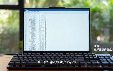 如何使用fdisk创建四个分区？, 注意事项有哪些？