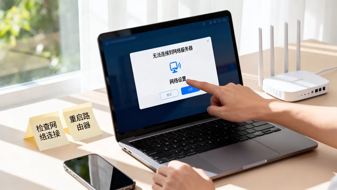 win10连接网络服务器失败怎么办，怎么回事？