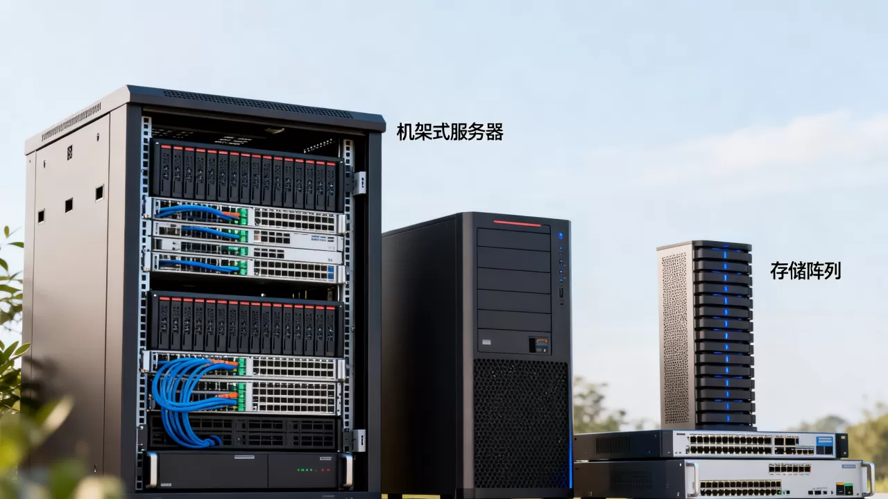 服务器和数据库图片有哪些常见类型？，怎么用？