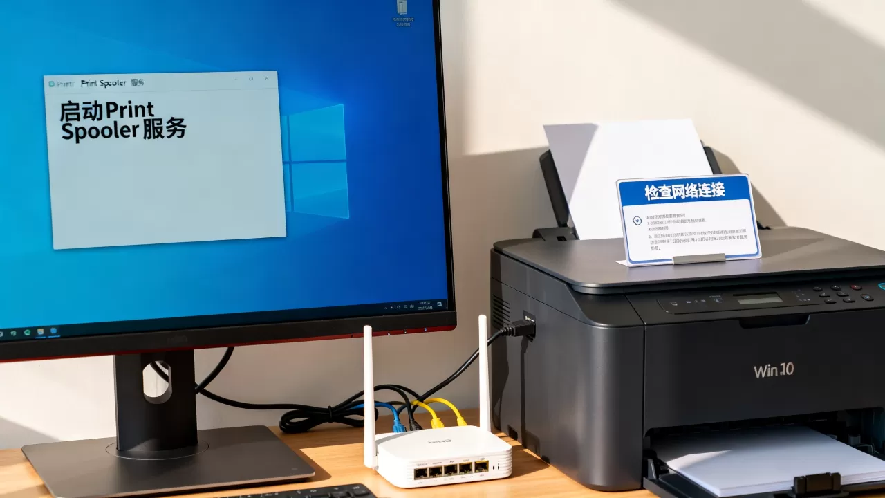 win10共享打印机要启动哪些服务器,无法连接怎么办 win10共享打印机要启动哪些服务器,无法连接怎么办