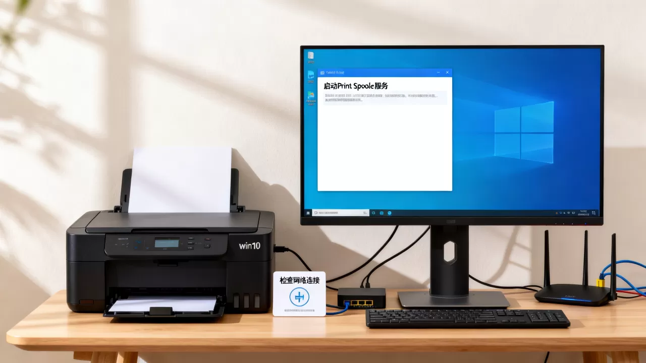 win10共享打印机要启动哪些服务器,无法连接怎么办 win10共享打印机要启动哪些服务器,无法连接怎么办