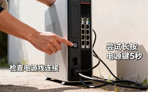 服务器按电源键重启怎么解决？，电源键重启没反应怎么办？