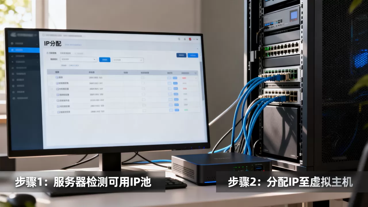 服务器如何给虚拟主机分配IP,具体步骤是什么? 服务器如何给虚拟主机分配IP,具体步骤是什么?