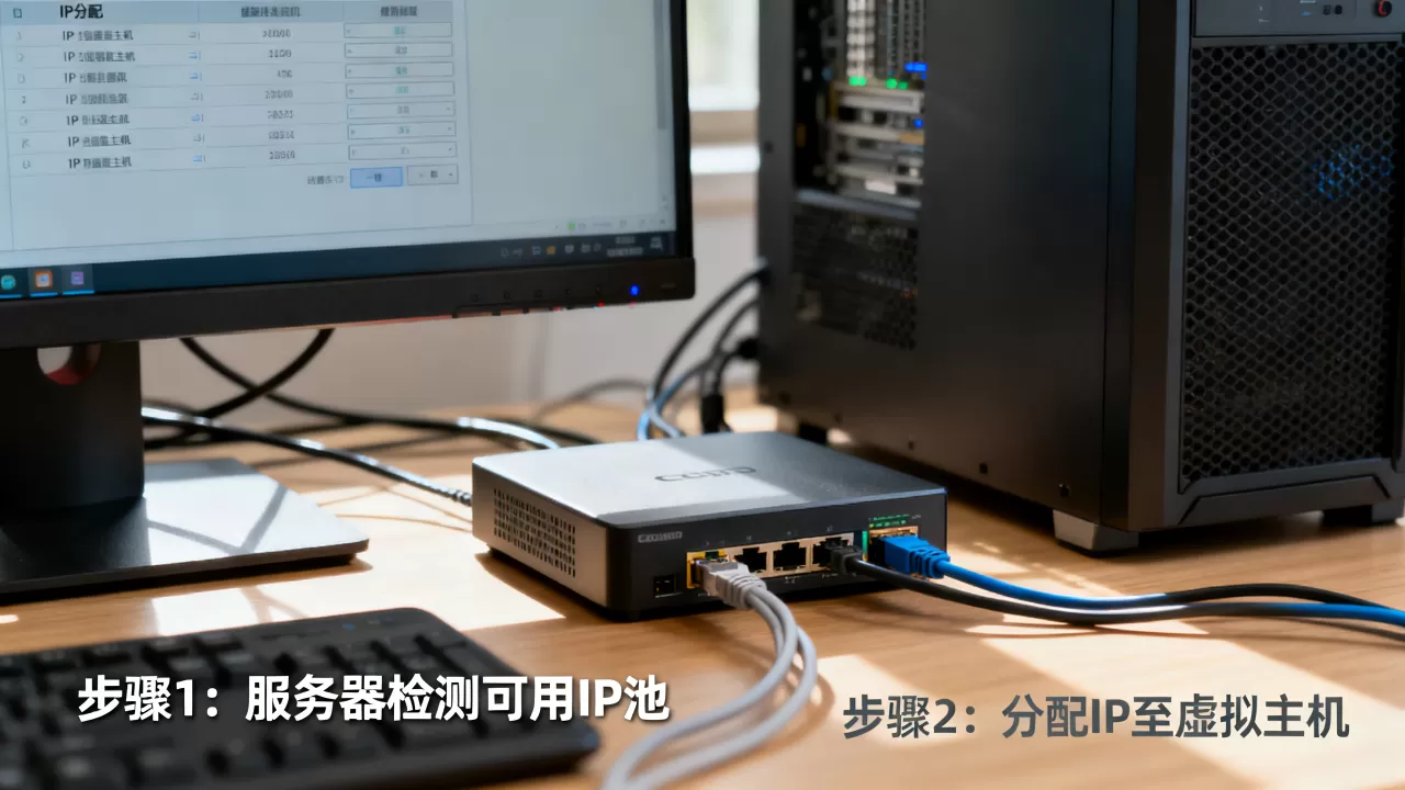 服务器如何给虚拟主机分配IP,具体步骤是什么? 服务器如何给虚拟主机分配IP,具体步骤是什么?