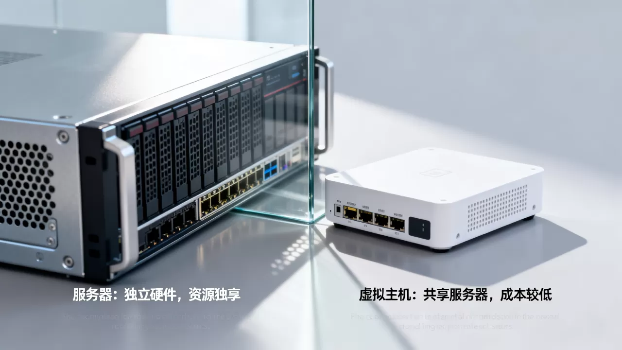 服务器和虚拟主机究竟有什么区别?,怎么选? 服务器和虚拟主机究竟有什么区别?,怎么选?
