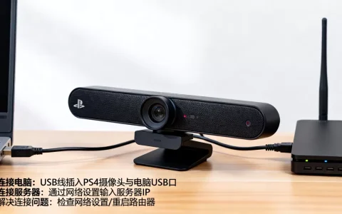 PS4摄像头怎么同时连接电脑和服务器，连接不上服务器怎么解决？