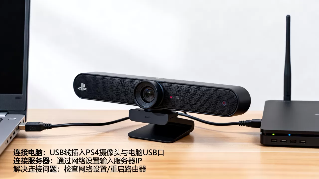 PS4摄像头怎么同时连接电脑和服务器,连接不上服务器怎么解决? PS4摄像头怎么同时连接电脑和服务器,连接不上服务器怎么解决?