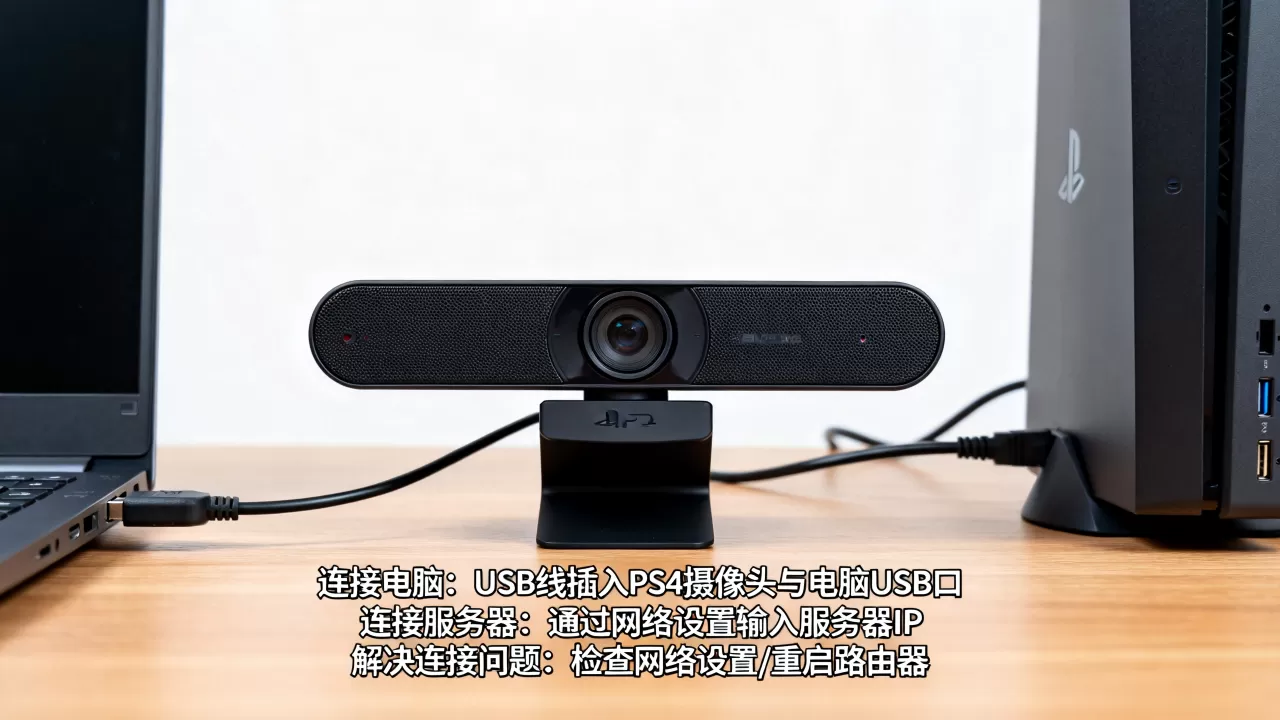 PS4摄像头怎么同时连接电脑和服务器,连接不上服务器怎么解决? PS4摄像头怎么同时连接电脑和服务器,连接不上服务器怎么解决?