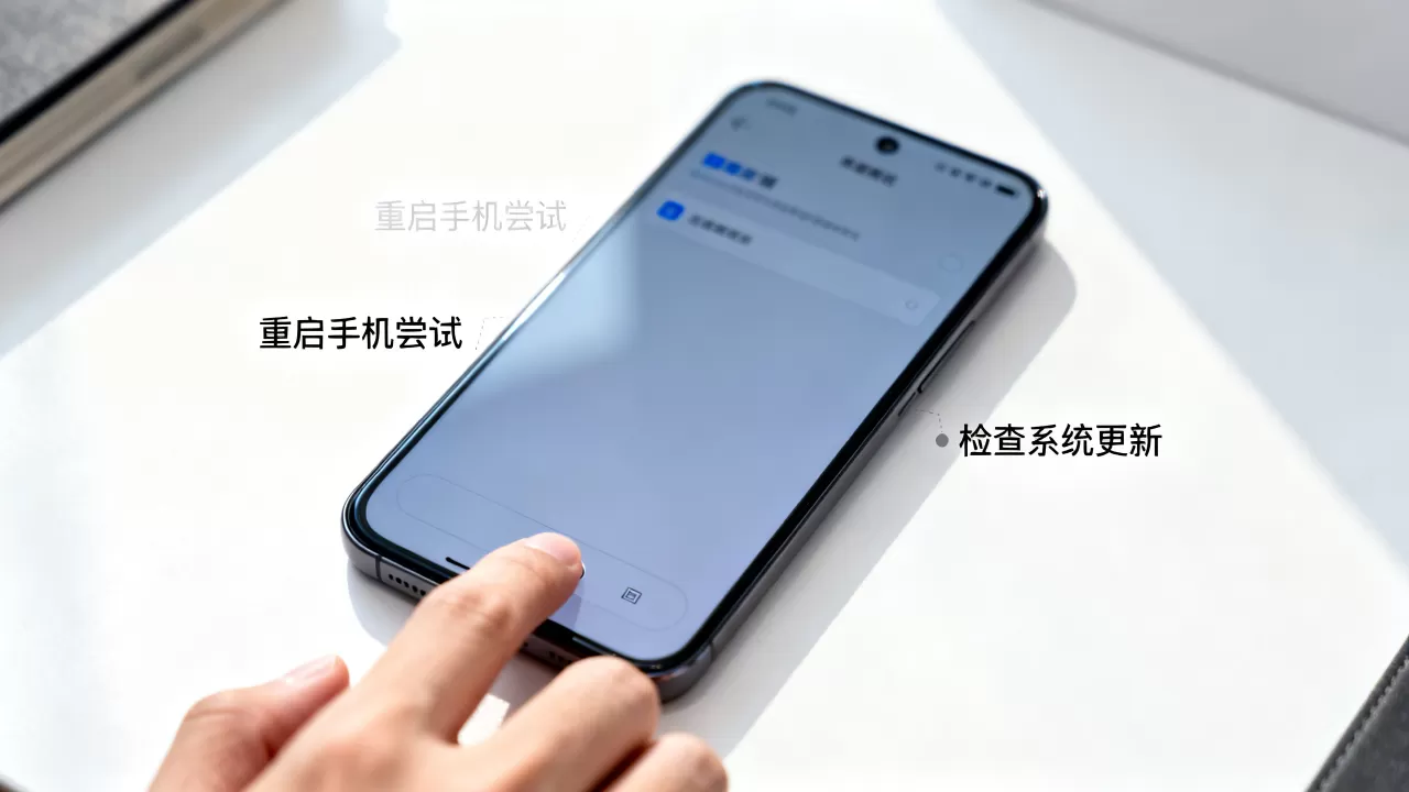 手机返回按钮为什么突然没反应了，怎么解决